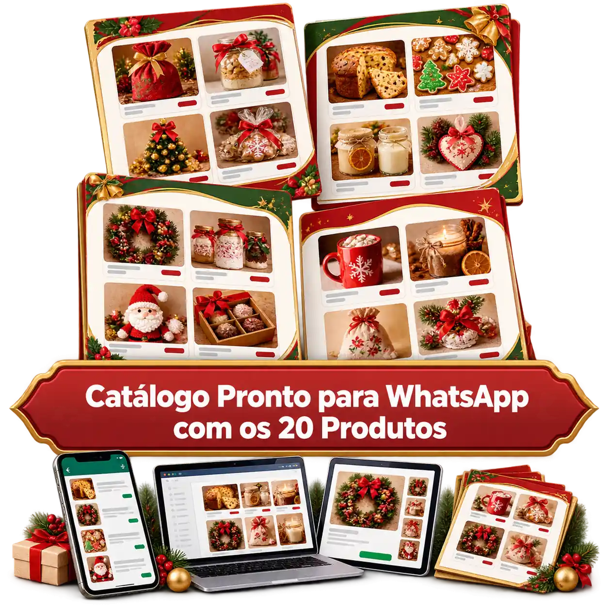 Bônus 1 — Catálogo Pronto para WhatsApp com os 20 Produtos